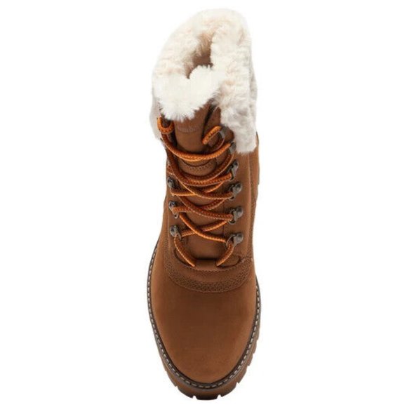 NEW IN A BOX - Timberland Courmayeur Valley 6" Waterproof, Wheat Nubuck Size 8 - Picture 6 of 7